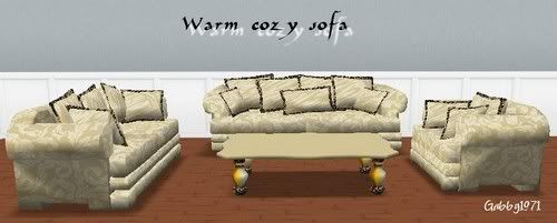 warm sofa