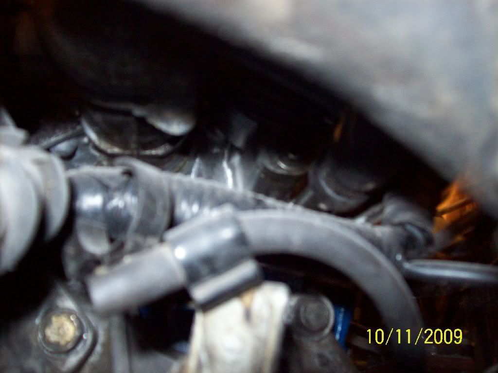 Disconnected vacuum hose. Honda Prelude Forum