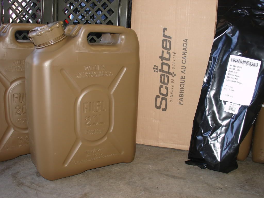 Scepter Military Fuel Can Dimensions