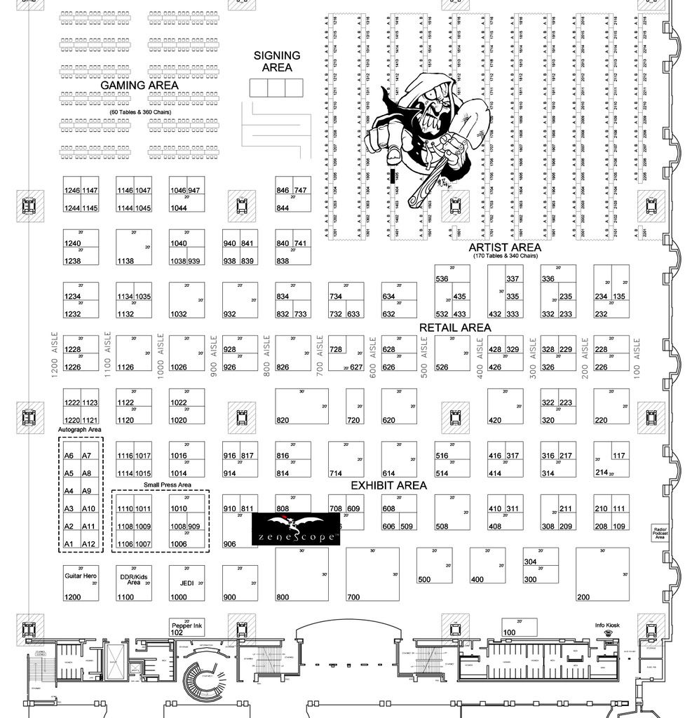 WWPhilly floor map