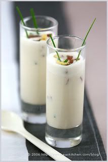 Sweet almond gazpacho Pictures, Images and Photos
