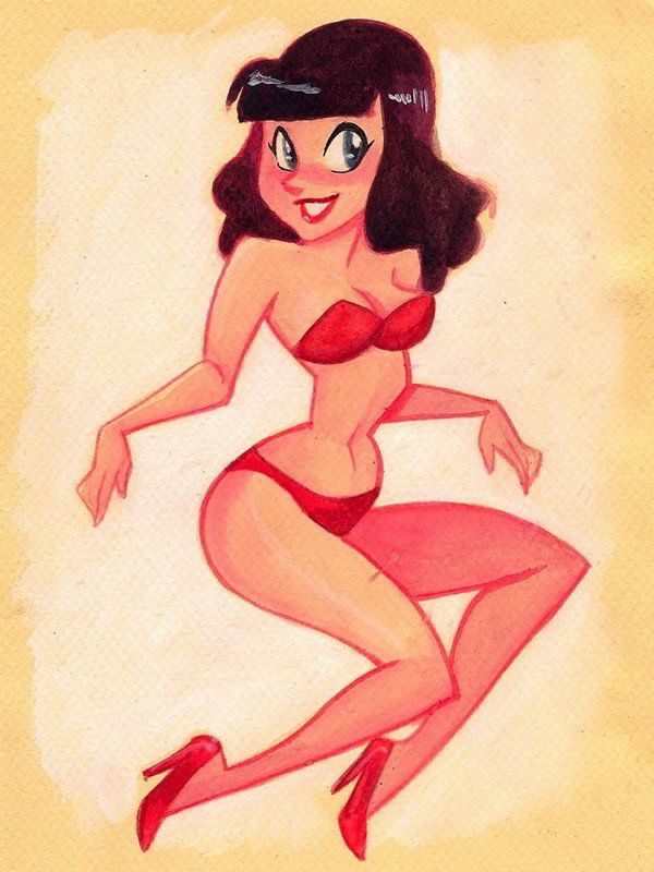 Pin-up rouges !