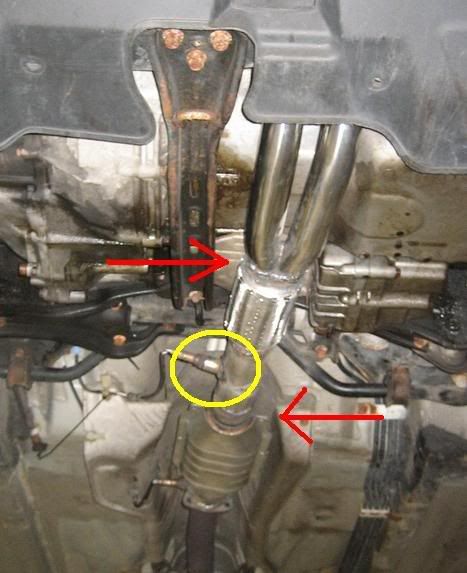Honda prelude exhaust leak #3