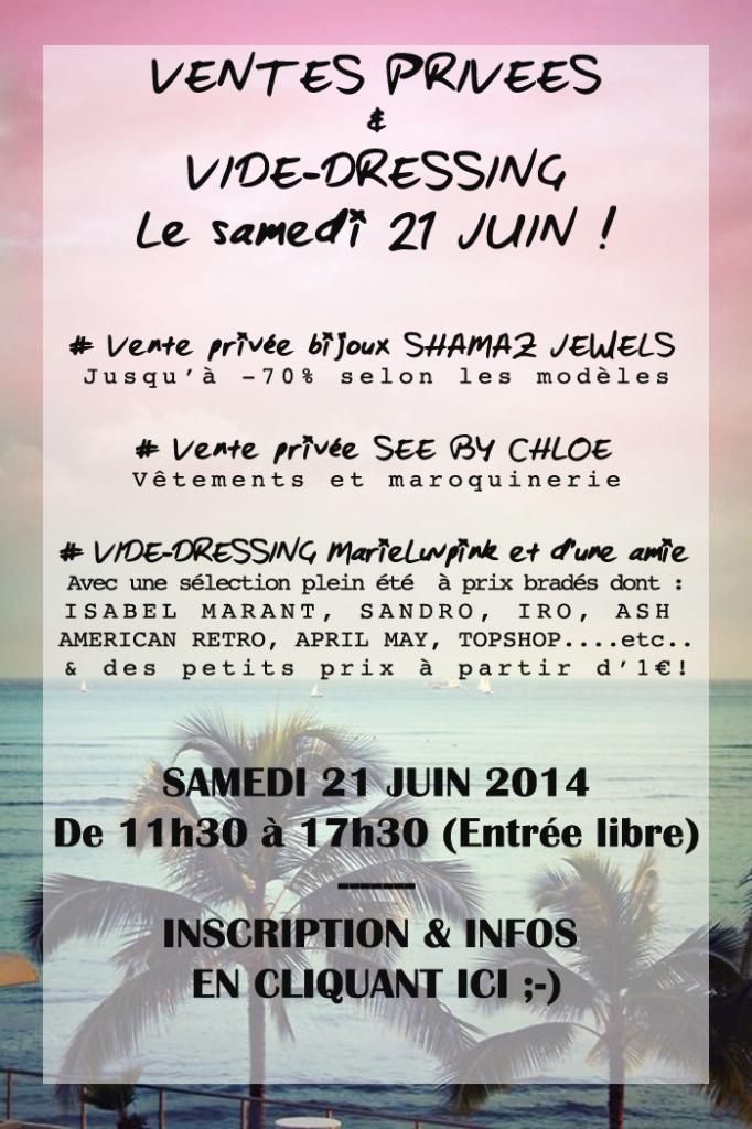  Vide dressing estival + ventes privées SEE BY CHLOé + SHAMAZ JEWELS