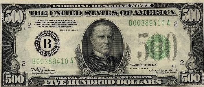 500 dollar bill Pictures, Images and Photos