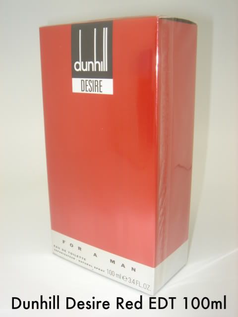 Dunhill Desire For Men. Dunhill Desire Red 100ml RM150