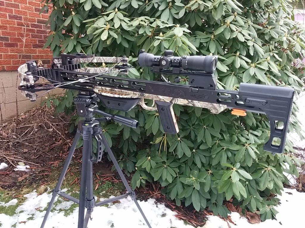 Innovative tripod mount for crossbows Archery Talk Forum