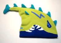 Shark hat (custom size and colours)