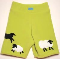 "Sheepy shorties" MHM fleece shorties (large)