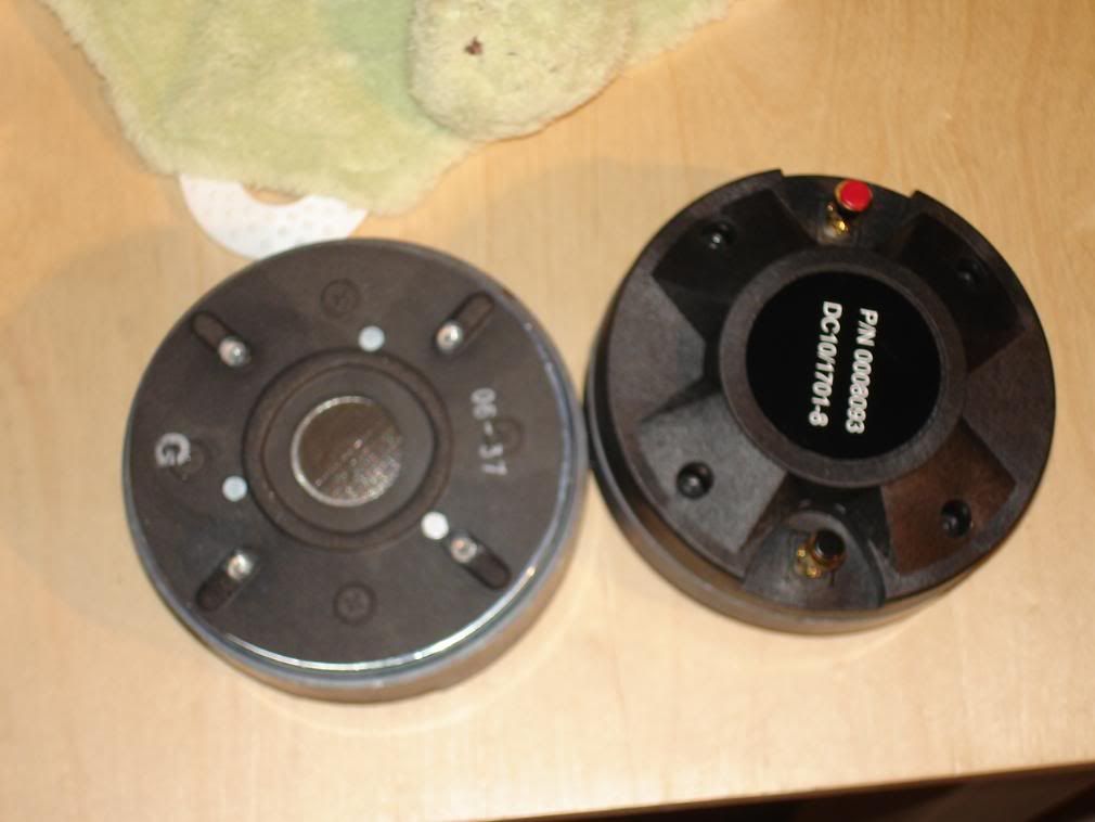 fixing a blown tweeter S408 by Mackie