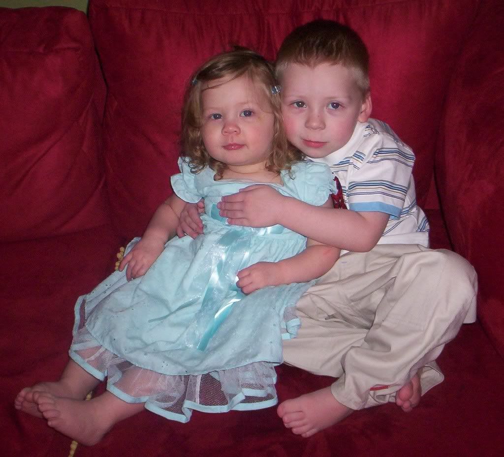 pretty in easter clothes