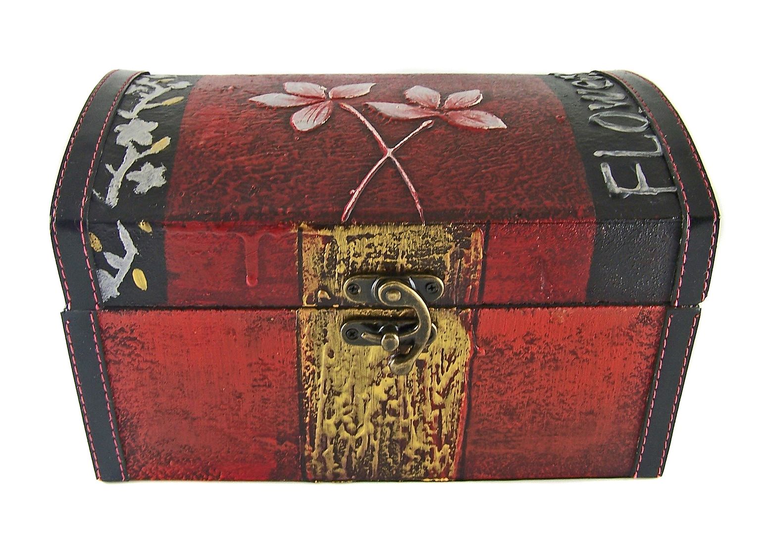 Rustic Home Decor SET OF 2 TIMBER STORAGE BOXES JEWELLERY BOXES NEW