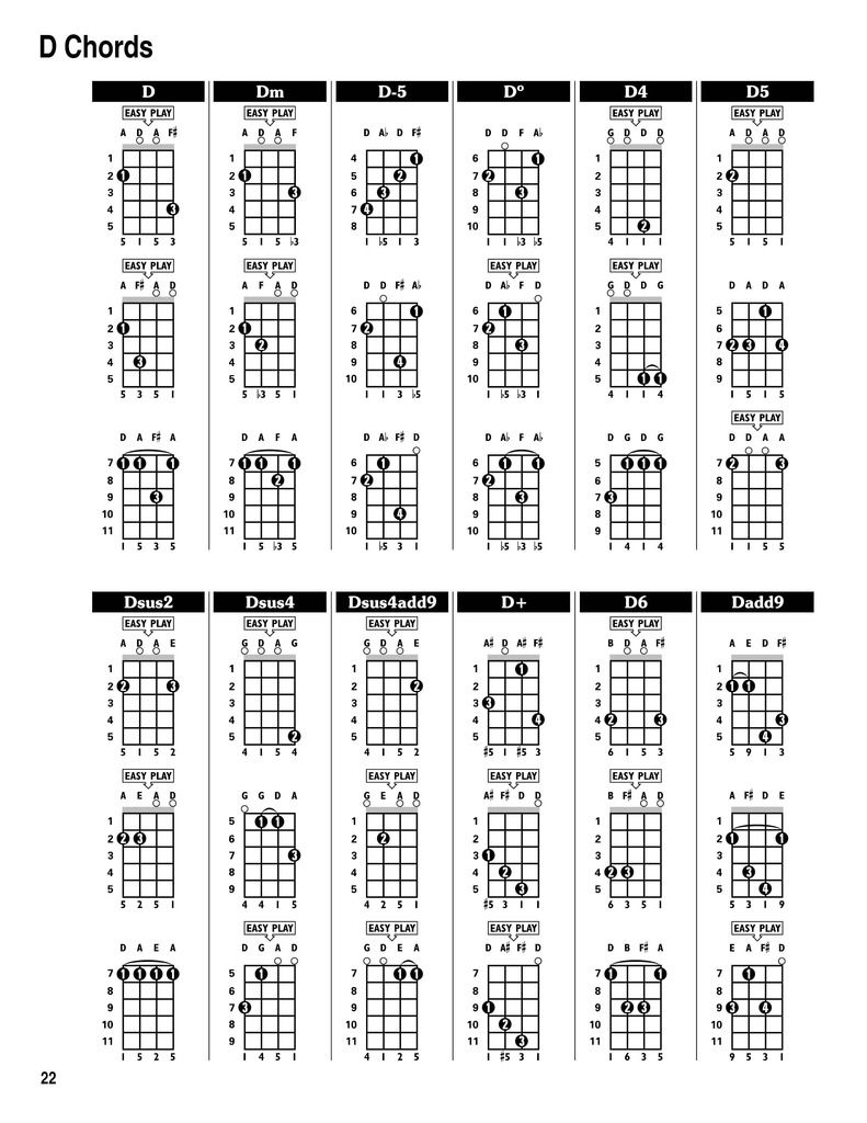 IRISH BOUZOUKI CHORD BIBLE 2,520 CHORDS GDAD IRISH TUNING (NEW 2016