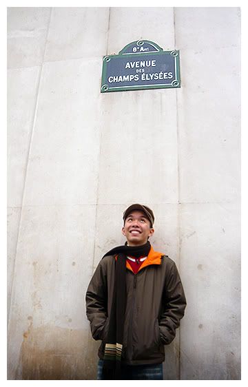 Champs Elysées!
