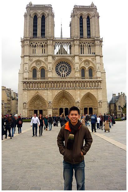 Infront of Notre Dame