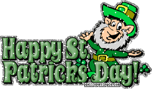 Saint Patrick's Day Glitter Graphics