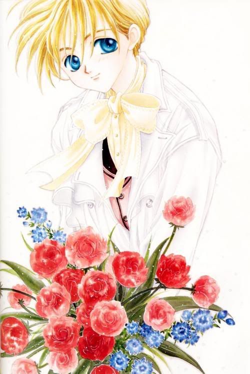 anime flowers Pictures, Images and Photos
