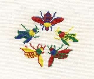 Bug Cross stitch