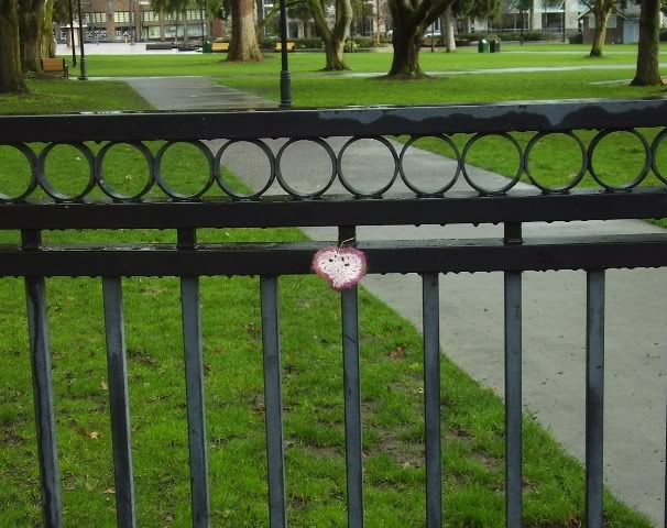 Esther Short Park - fence