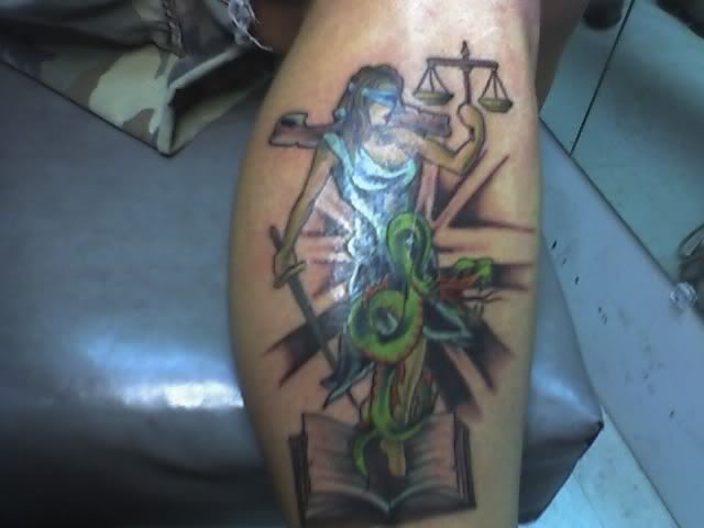 Lady Justice Tattoo Photo by County120 | Photobucket