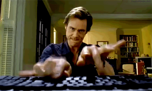 typing gif photo: Typing like mad jim-carrey-mad-typing.gif