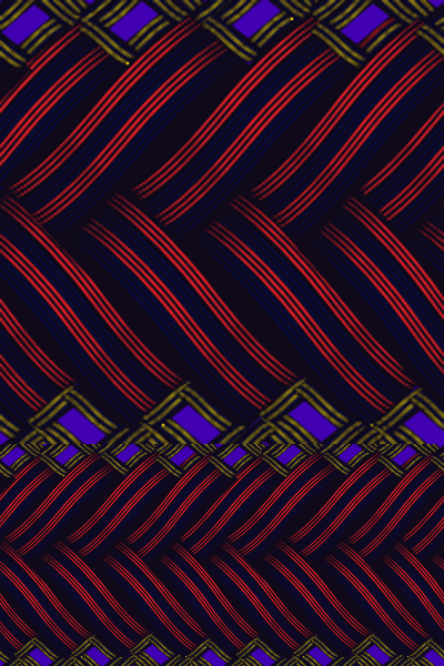 diptih Sunnys Ribbon Pattern