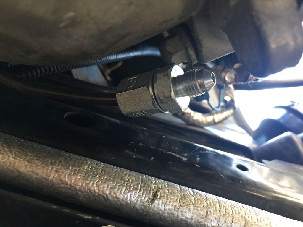 Steel braided clutch line DIY CorvetteForum Chevrolet Corvette