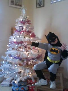 Batman and tree