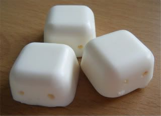 white cubes