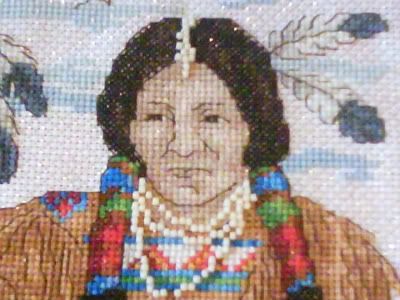 Native Indian finished close up