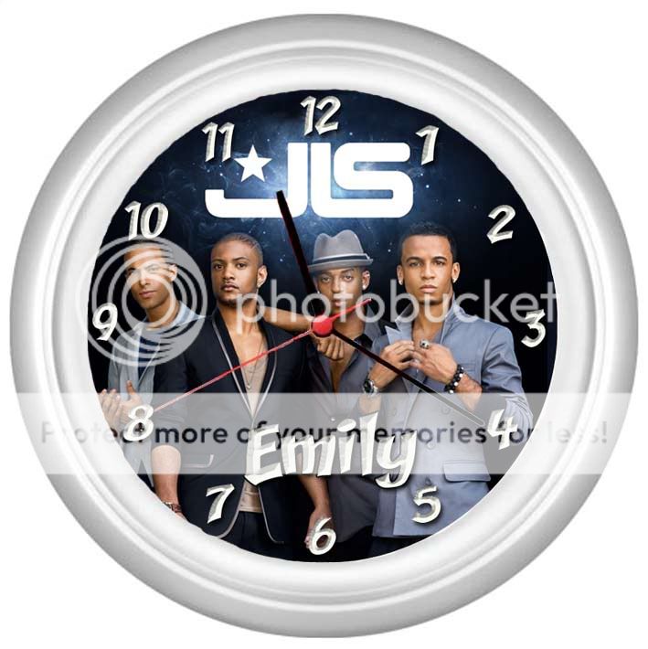 Personalised * JLS Wall Clock  