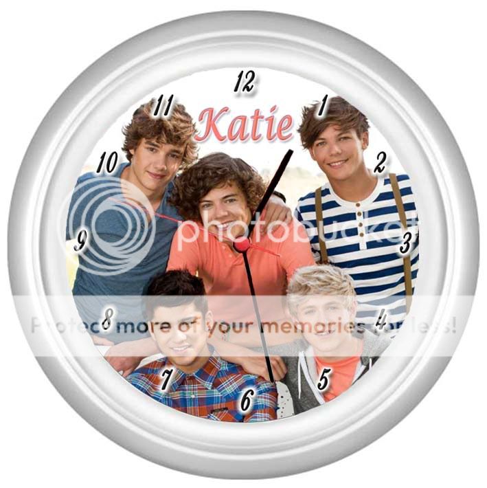 Personalised ★ ONE DIRECTION CLOCK ★  