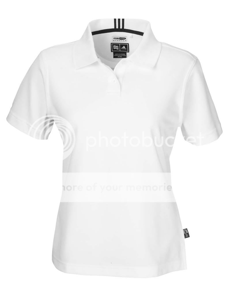 Adidas GOLF ClimaLite Ladies Pique Polo NWT ANY CLR/SZ  