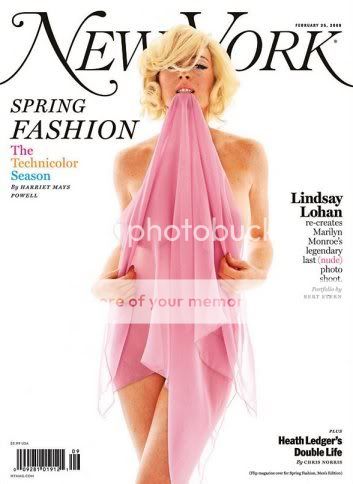 New York Magazine Lindsay Lohan